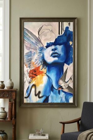 Modern Soyut Dekoratif Kanvas Tablo