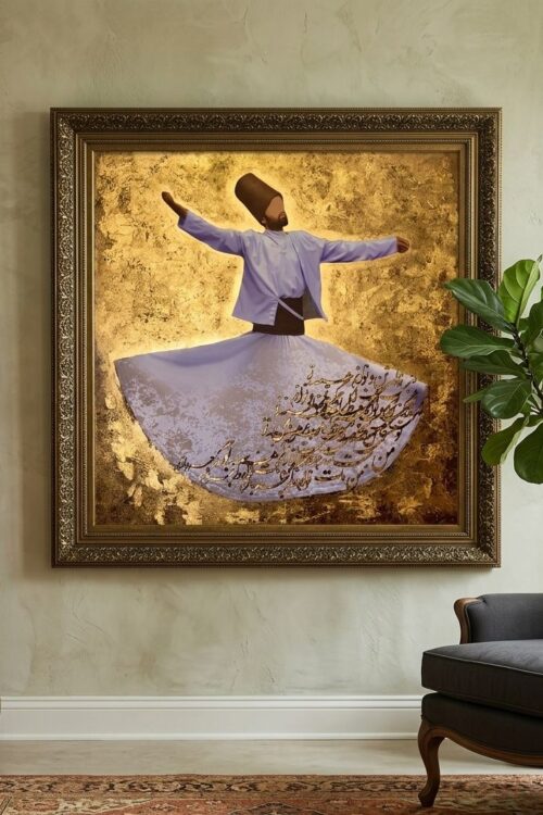 Etnik Modern Dekoratif Yağlı Tablo